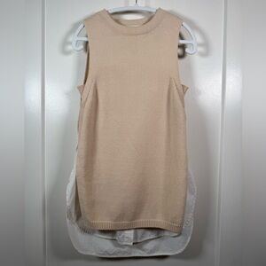 Brochu Walker Cream Knit Top